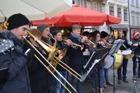 Weihnachtsdixie in der FuÃŸgÃ¤ngerzone