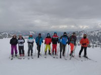 Nebel, Schneeschauer und  Sonne – der WINTERSPORTTAG 2019 des BORG Krems