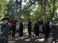 Charitykonzert des BORG Salonorchesters im Musikpavillon