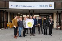 „Freunde fürs Leben“ – Universitätsklinikum Krems und BORG Krems veranstalteten Vernissage