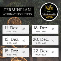 Weihnachtsbuffets 2023/24